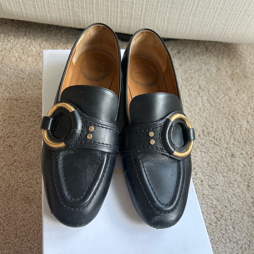 Chloe Black Flat - image 4